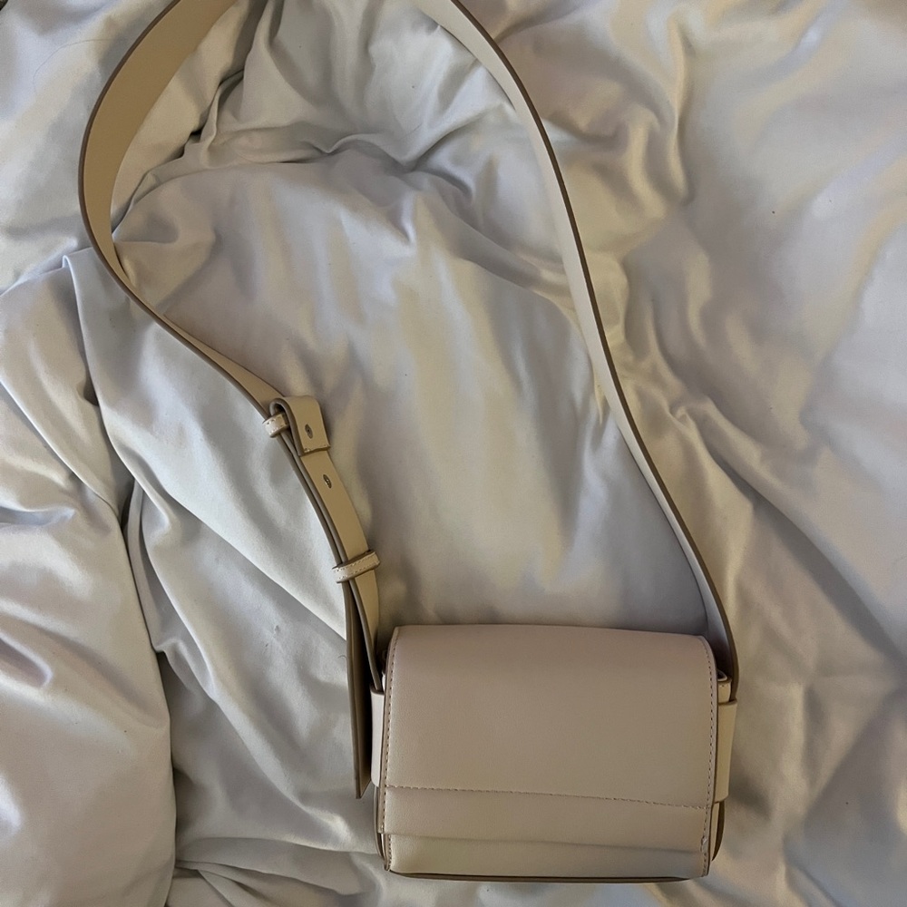 Cream Crossbody Mini Bag